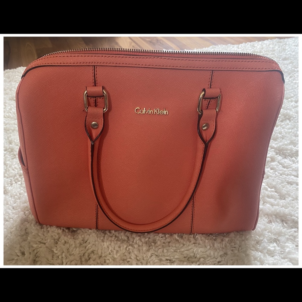 Calvin Klein Tote - peach